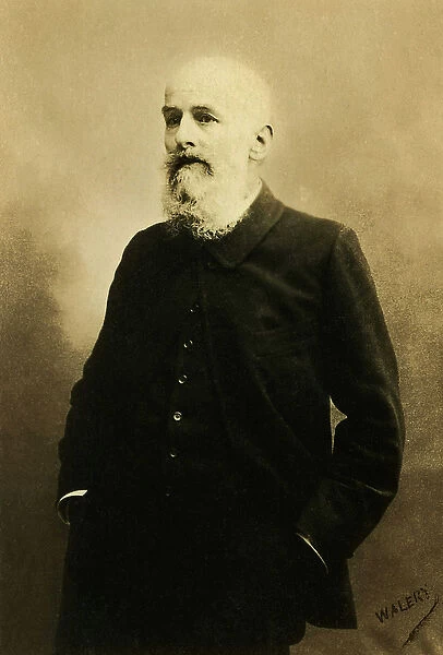 Portrait of Paul Albert Bartholome (1848-1928), French painter, sculptor
