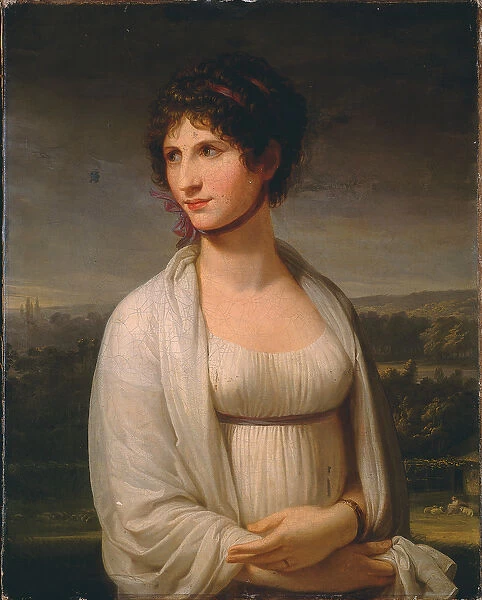 Portrait presumed to be Josephine Bonaparte, 1799 (oil on canvas)