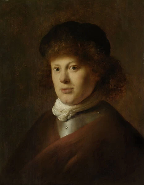 Portrait of Rembrandt Harmensz van Rijn, 1628 (oil on panel)