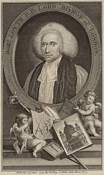 Portrait of Robert Lowth (engraving)