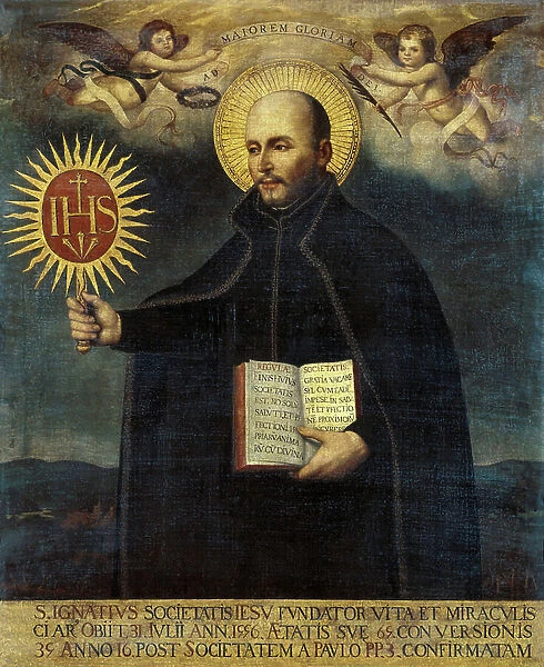 Portrait of Saint Ignace de Loyola (1491-1556)