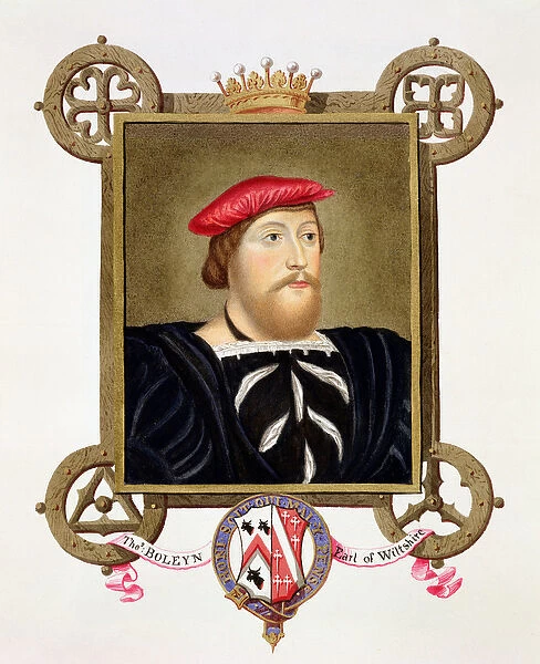 Portrait of Thomas Boleyn (1477-1539) Earl of Wiltshire from