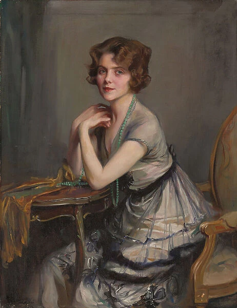 Portrait of Winnie Melville, Mrs, 1920 (oil on canvas)