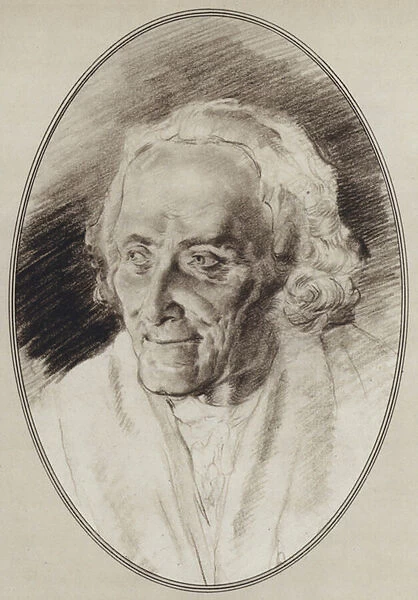 Portraits of Great Philosophers: Voltaire (litho)
