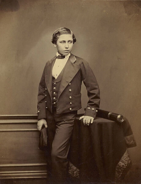 The Prince of Wales, later Edward VIII, c. 1856 (albumen silver print)