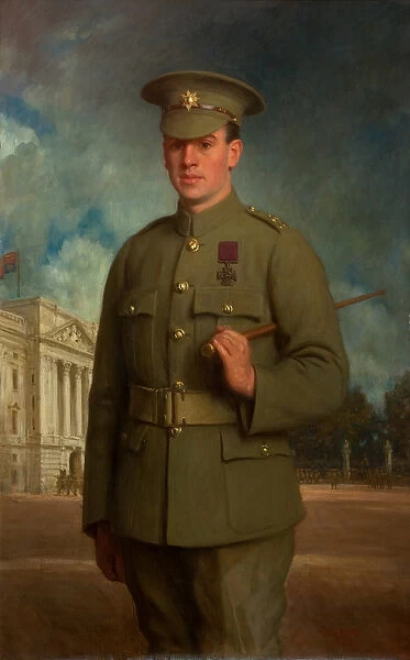 Private Thomas Whitham, VC, 1918 (oil on canvas)