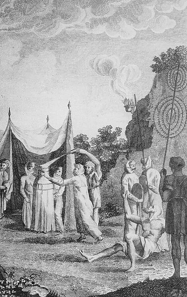 Procession at an Egyptian wedding, from Niebuhrs