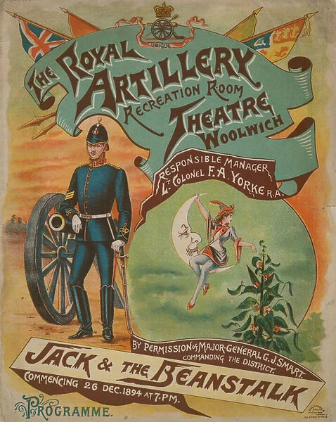 Programme for Jack & the Beanstalk (colour litho)