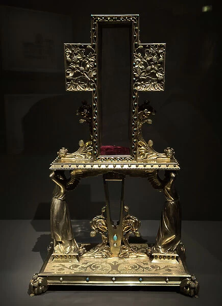 Reliquary of the Nail and Wood of the Cross, 1862 (object)