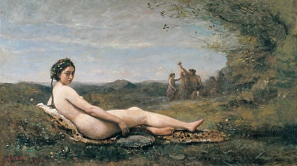 Repose, 1860 (oil on canvas)
