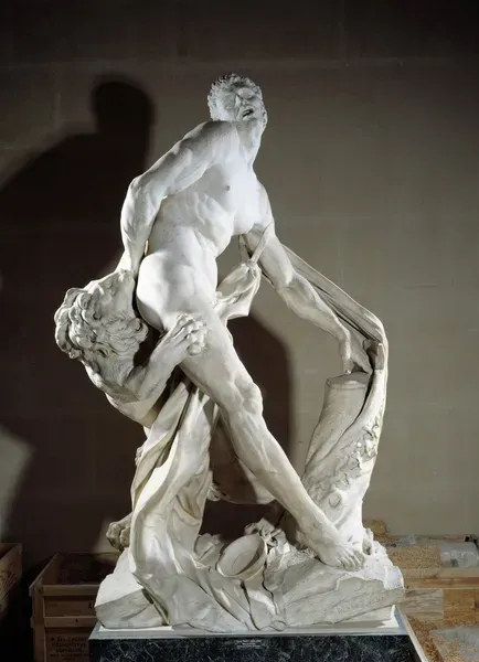 Fine Art Finder Print of Milon de Crotone by Pierre Puget. Art