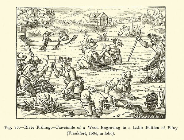 River Fishing (engraving)