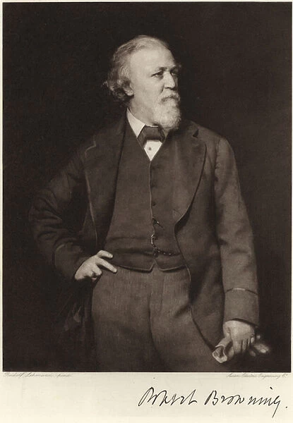 Robert Browning (engraving)