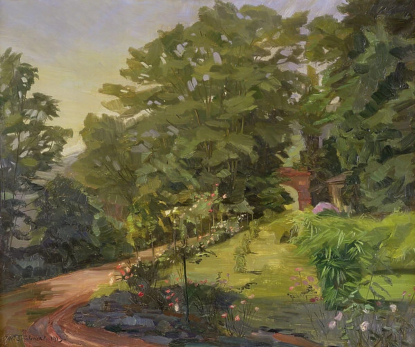 Rose Garden, 1913 (oil on canvas)