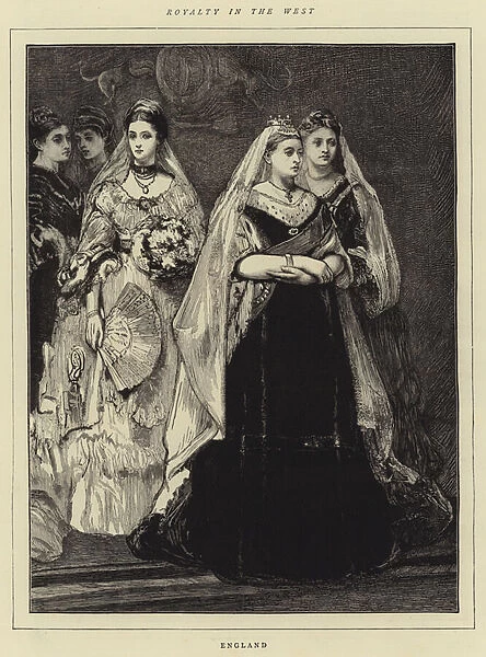 Royalty in the West (engraving)