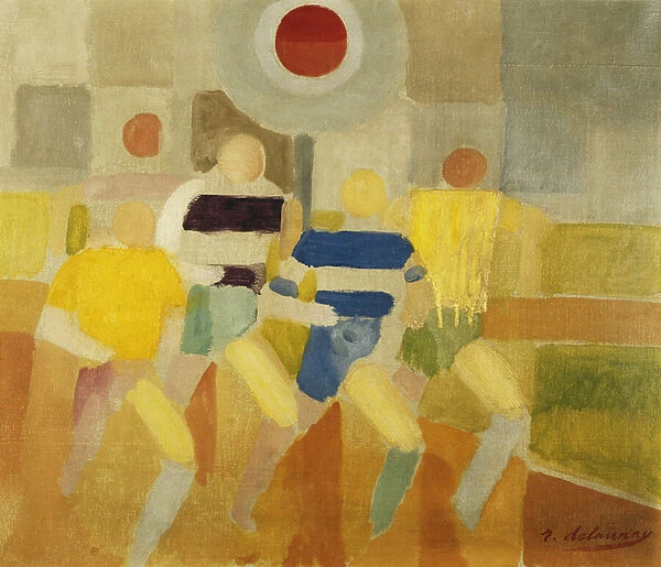 The Runners on Foot, c. 1920 (oil on canvas)