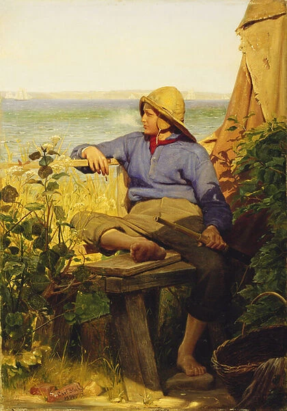 The Sailor, 1874 (oil on copper)