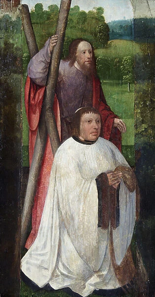 Saint Andrew and Donor, Saint James [2 panels], 1475-1500 (oil on panel)