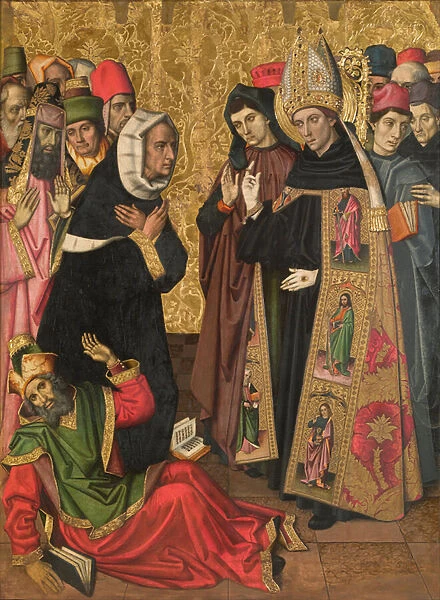 Saint Augustine Disputing with the Heretics