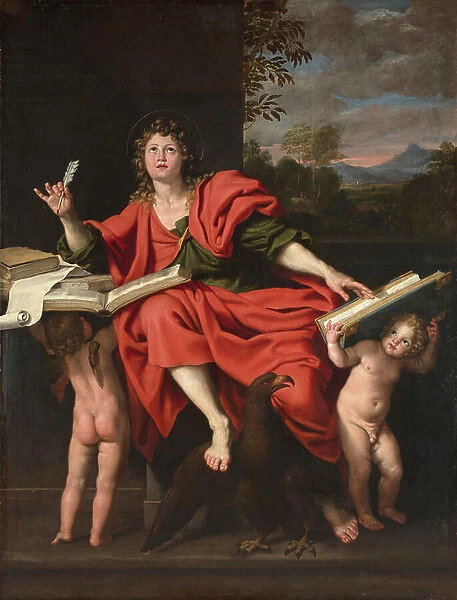 Saint John the Evangelist, 1620s (oil on canvas)