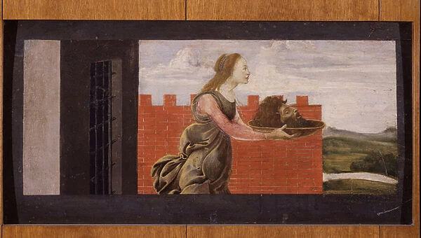 Salome with the Head of Saint John the Baptist (tempera on panel)