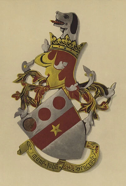 Sir John Devereux, lord Devereux, 1388-1392-3 (chromolitho)