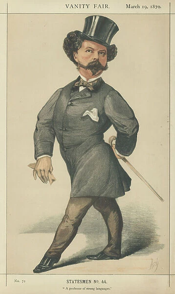 Sir Robert Peel (colour litho)