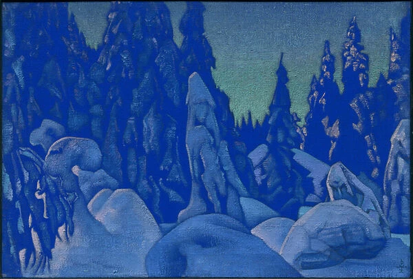 Snow Guardians, 1922 (tempera on canvas)