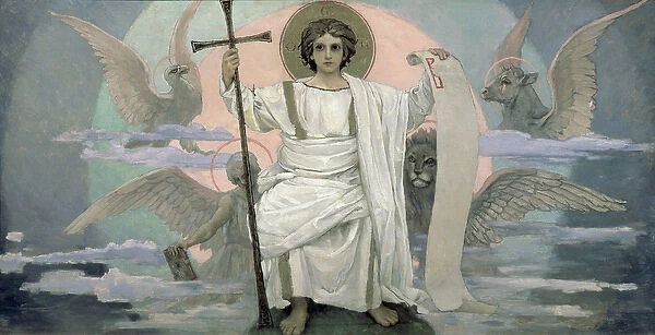 The Son of God - The Word of God, 1885-96 (oil on canvas)
