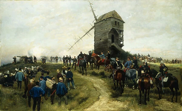 Souvernirs des Grandes Manoeuvres, 1879 (oil on canvas)
