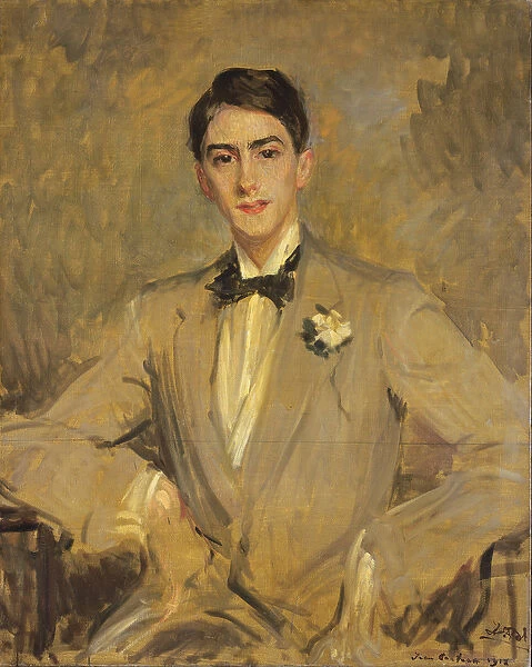 Study for a Portrait of Jean Cocteau (1889-1963) 1912 (oil on canvas)