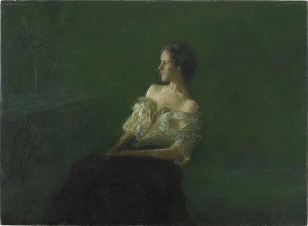 Study of a Woman Seated, 1897 (oil on wood panel)