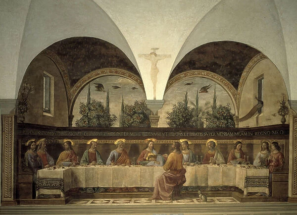 The Last Supper by Ghirlandiao