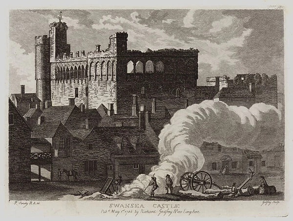 Swansea Castle (engraving)