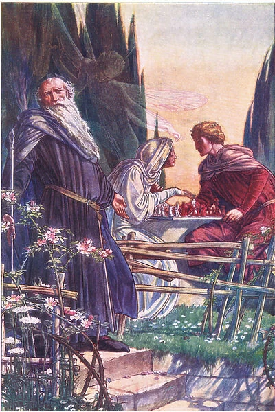 'Sweet Lord, you play me false', illustration from The Tempest