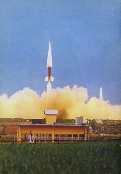 Taiwan: Testing Nike-Hercules missiles as ally of USA, 1962 (photo)