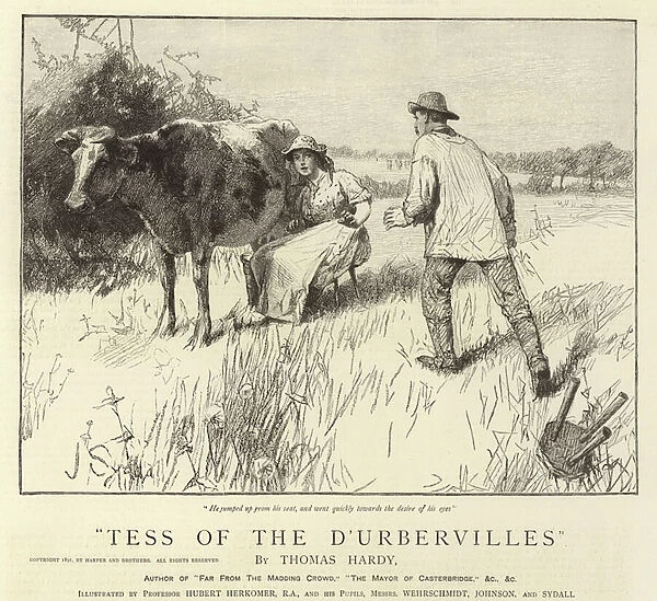 Tess of the D Urbervilles (litho)