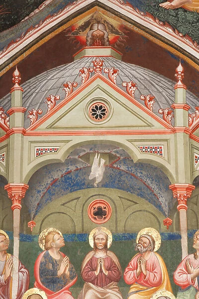 'The Pentecost', Detail, c. 1420 (fresco)