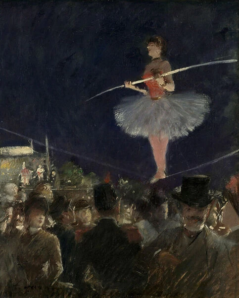 Tight-Rope Walker, c. 1885 (oil on canvas)