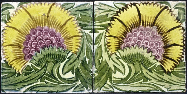 Tiles with Persian style design (ceramic)