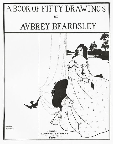 Title Page for A Book of Fifty Drawings, 1897 (litho)