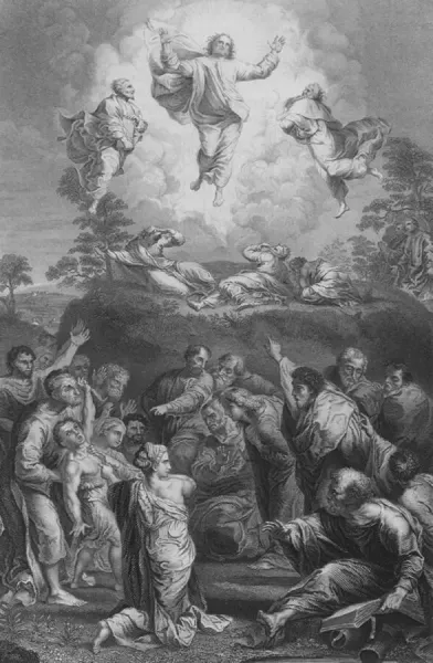 Raphael's The Transfiguration Print (after 1843). Art Prints