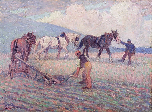 The Turn-Rice Plough, c. 1909 (oil on canvas)