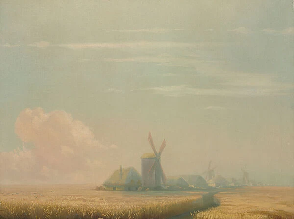 Ukrainian Harvest, 1857 (oil on canvas)