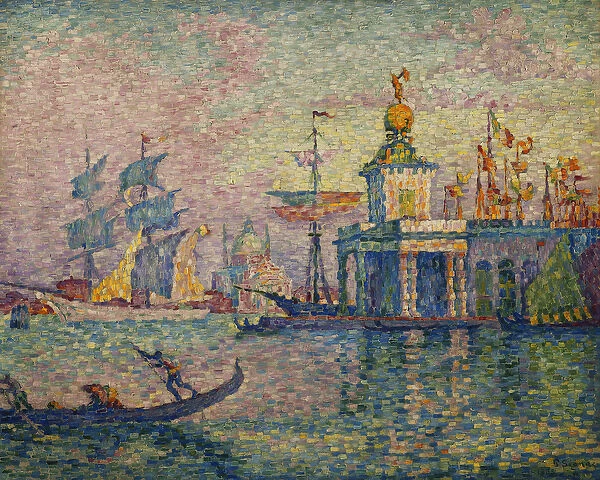 Venice- The Customs House; Venise- La douane de mer, 1908 (oil on canvas)