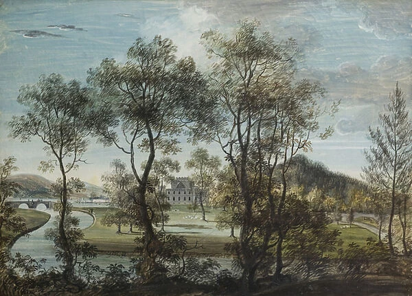 Views of Inverary, 1781 (oil on canvas)