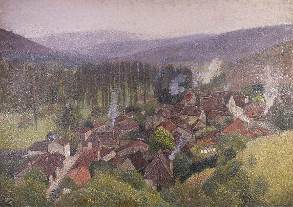 Vue de la Bastide (Terrasse de Marquayrol), 1935 (oil on canvas)