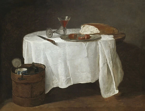 The White Tablecloth, 1731-32 (oil on canvas)