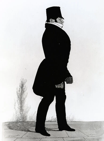 William Arden, 2nd Baron Alvanley Going to Whites (etching)