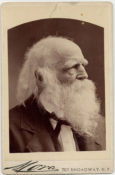 William Cullen Bryant (1794-1878), American Poet, photo by Albert J Mora